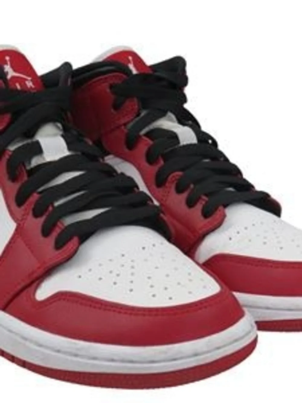 Air Jordan 1 Mid Chicago White Heel 'Red/White' (Men's 7)
